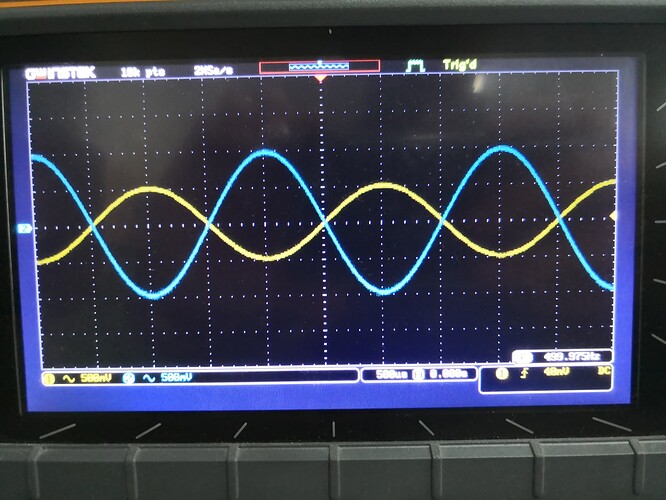 waveform with aesthetic value and quite like Broadcom's logo