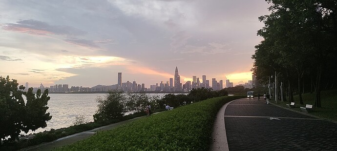 这边才算南山区的中心，到处都是大厂写字楼