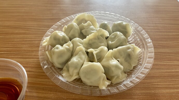 现包现煮的饺子